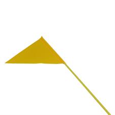  Yellow Intake Marker Flag & Rod-Bundle of 25