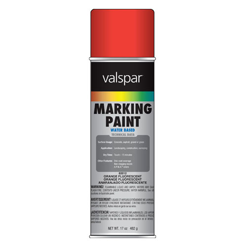 Fluorescent Orange Paint