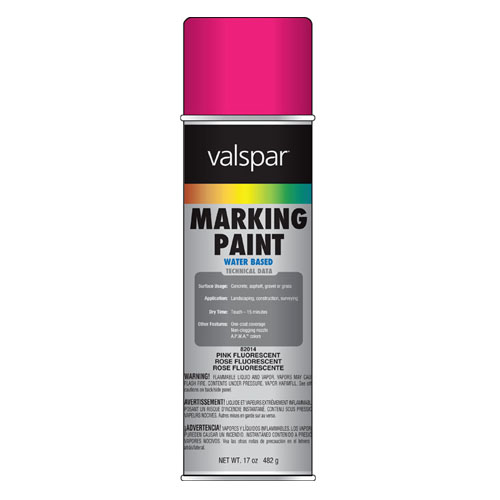 Upside Down Marking Paint - Fluorescent Pink Paint - Agri Drain