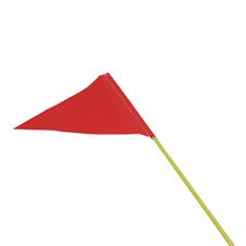 Red Intake Marker Flag & Rod—Bundle of 25