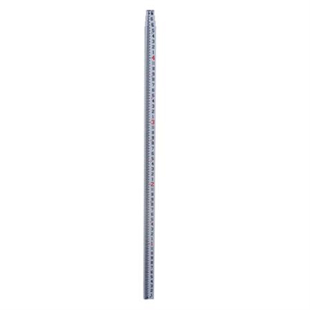  16' Rectangular Fiberglass Survey Rod—Inches