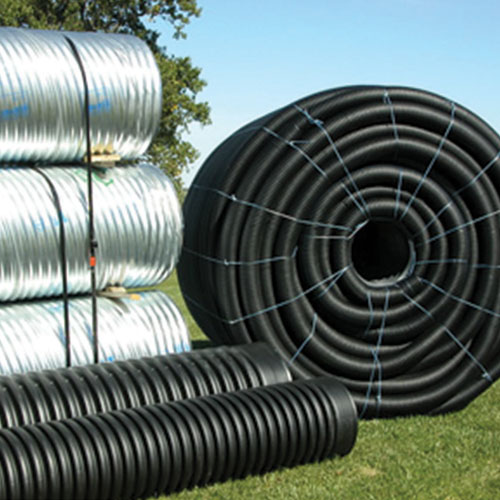 Corrugated Plastic Pipe & Corrugated Metal Pipe